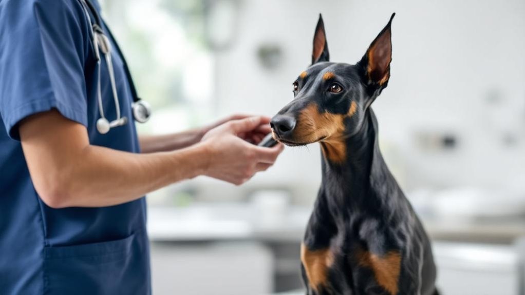 annual doberman health review