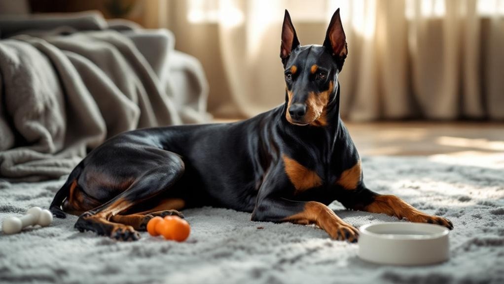 busy household dog care