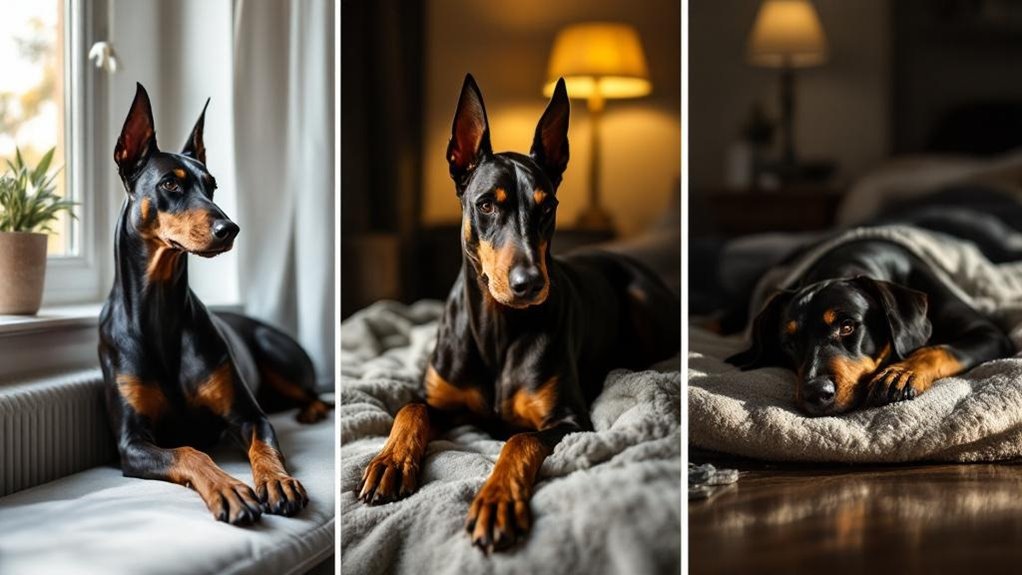 doberman daily calming rituals