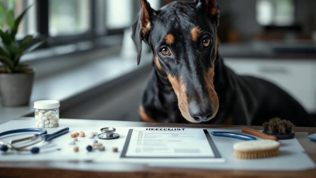 doberman health monitoring guide