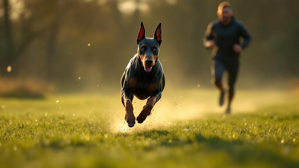 doberman regular exercise requirements