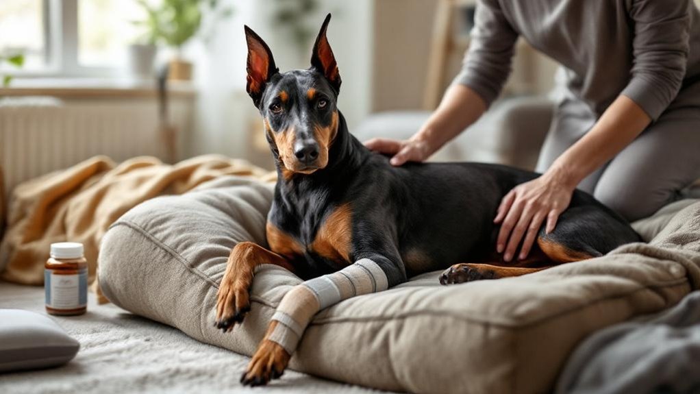 home care for doberman arthritis