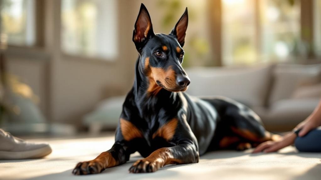joint friendly exercises for dobermans