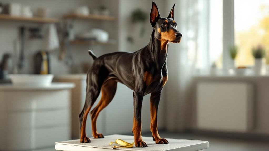prevent doberman weight gain