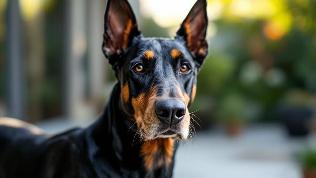 signs of aging dobermans